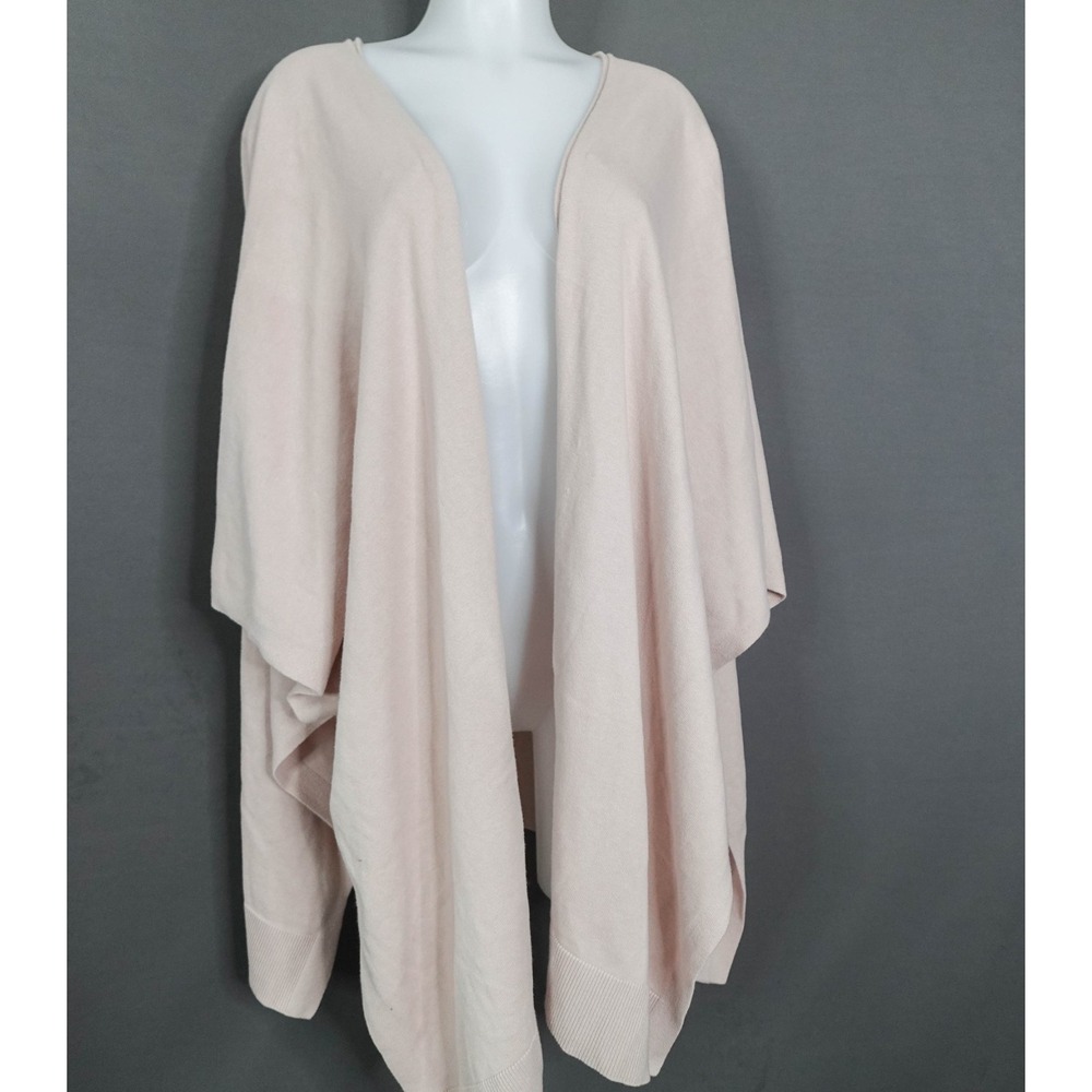 Lululemon Free To Coast Wrap One Size Pink Open Draped Soft Cozy Minimalist